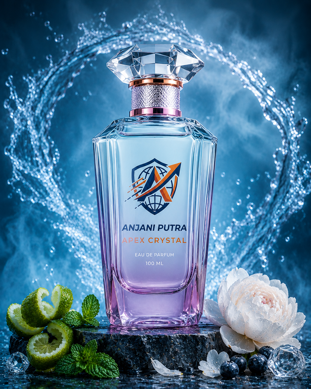 Anjani Putra Apex Crystal (Women’s Fragrance Eau de Parfum Liquid spray 100 ml / 3.4 fl oz)