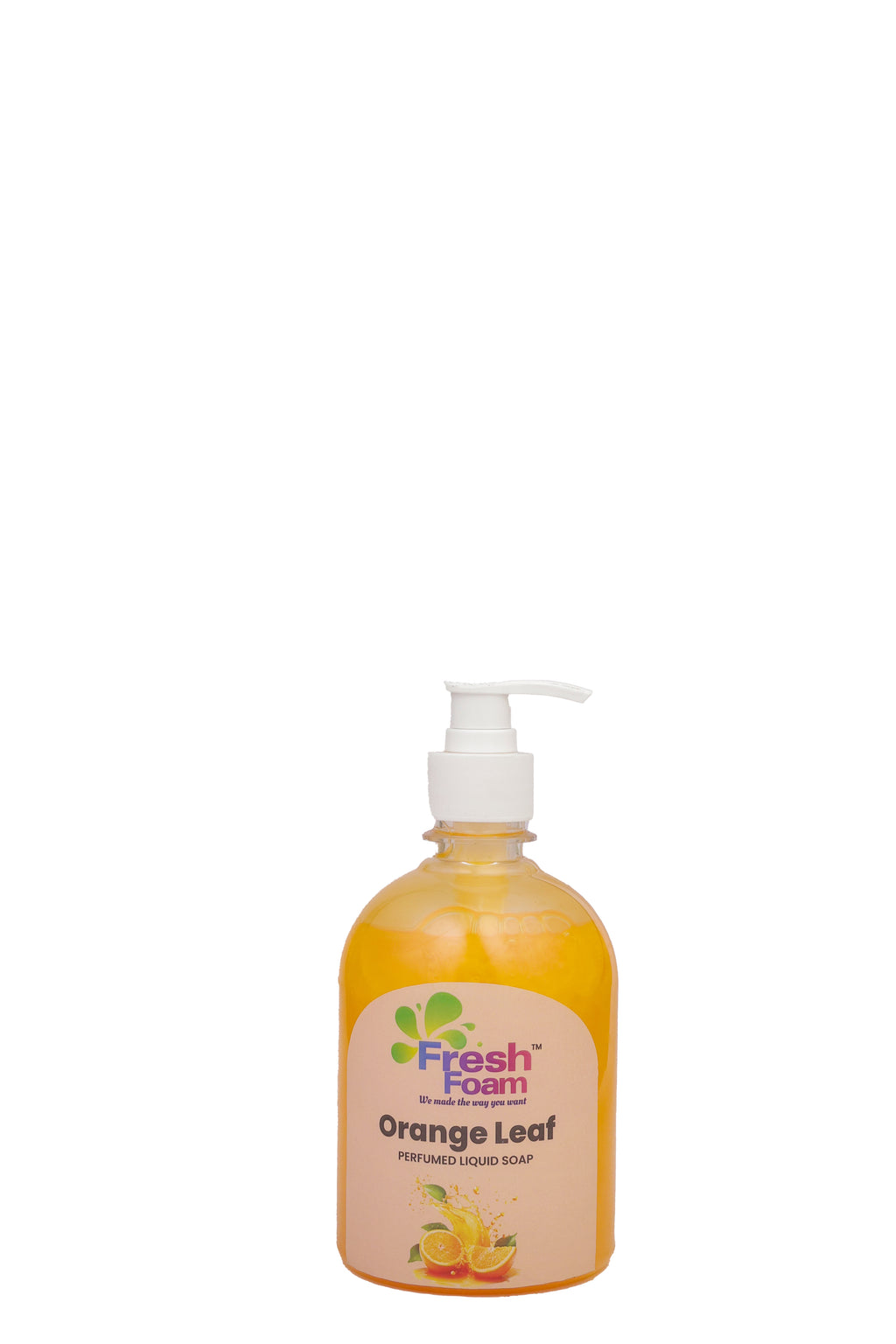 HAND WASH WITH PUMP 250ml Orange