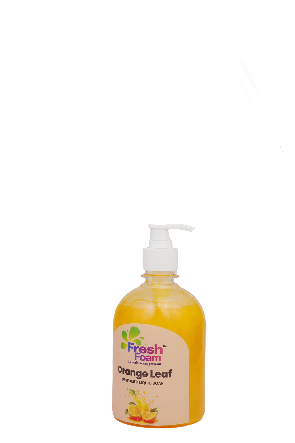 HAND WASH WITH PUMP 250ml Orange